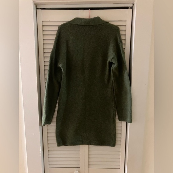 Abercrombie & Fitch Thyme Green Sweater Dress - Picture 5 of 8